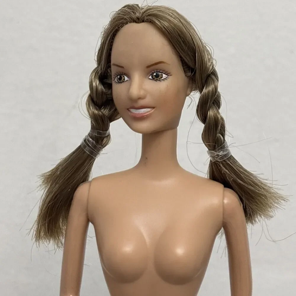 Vintage Play Along Britney Spears 11.5” Fashion Doll,  Nude, With Braids